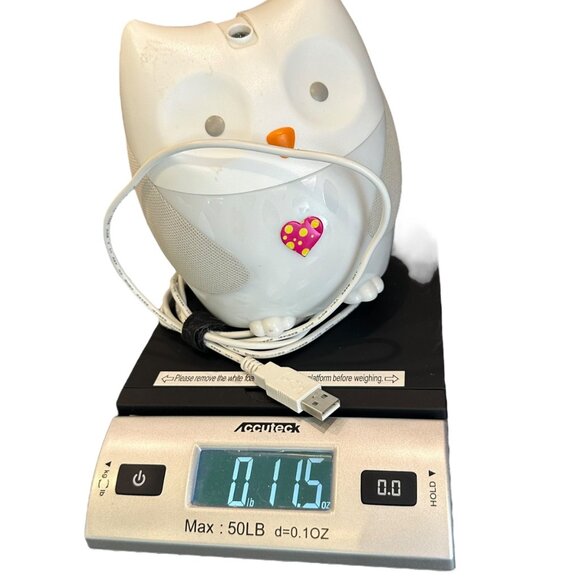 Owl-Shaped Baby Sound Machine With Heart Sleepy Time Buttons Constellation - Picture 13 of 15